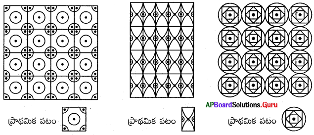 AP Board 7th Class Maths Solutions Chapter 12 సౌష్ఠవము Unit Exercise 3
