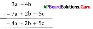 AP Board 7th Class Maths Solutions Chapter 9 బీజీయ సమాసాలు InText Questions 5