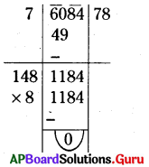 AP Board 8th Class Maths Solutions Chapter 6 వర్గమూలాలు, ఘనమూలాలు Ex 6.3 4