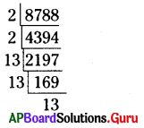 AP Board 8th Class Maths Solutions Chapter 6 వర్గమూలాలు, ఘనమూలాలు Ex 6.4 3