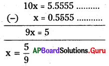 AP Board 9th Class Maths Solutions Chapter 1 వాస్తవ సంఖ్యలు Ex 1.1 9