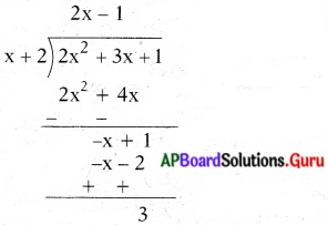 AP State Syllabus 10th Class Maths Solutions 3rd Lesson బహుపదులు InText Questions 30