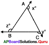 AP 9th Class Maths Bits 4th Lesson సరళ రేఖలు మరియు కోణములు 22