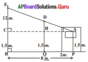 AP Board 10th Class Maths Solutions Chapter 8 సరూప త్రిభుజాలు InText ...