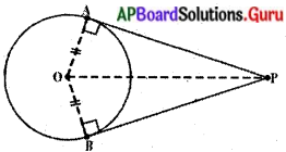 AP Board 10th Class Maths Solutions Chapter 9 వృత్తాలకు స్పర్శరేఖలు మరియు ఛేదనరేఖలు InText Questions 13