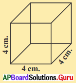 AP Board 9th Class Maths Solutions Chapter 10 ఉపరితల వైశాల్యములు మరియు ఘనపరిమాణములు Ex 10.1 1