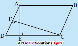 AP Board 9th Class Maths Solutions Chapter 11 వైశాల్యాలు Ex 11.2 2