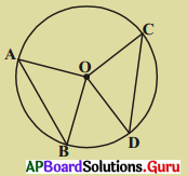 AP Board 9th Class Maths Solutions Chapter 12 వృత్తాలు Ex 12.2 1
