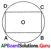 AP Board 9th Class Maths Solutions Chapter 12 వృత్తాలు Ex 12.5 5