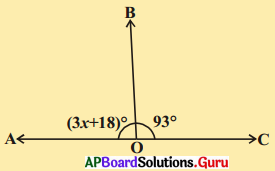 AP Board 9th Class Maths Solutions Chapter 4 సరళ రేఖలు మరియు కోణములు Ex 4.2 2