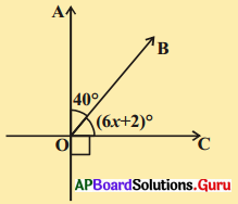 AP Board 9th Class Maths Solutions Chapter 4 సరళ రేఖలు మరియు కోణములు Ex 4.2 5