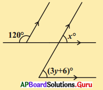 AP Board 9th Class Maths Solutions Chapter 4 సరళ రేఖలు మరియు కోణములు Ex 4.3 13