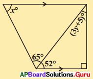 AP Board 9th Class Maths Solutions Chapter 4 సరళ రేఖలు మరియు కోణములు Ex 4.3 14