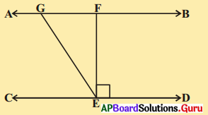 AP Board 9th Class Maths Solutions Chapter 4 సరళ రేఖలు మరియు కోణములు Ex 4.3 4