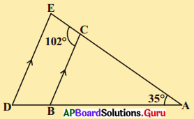AP Board 9th Class Maths Solutions Chapter 4 సరళ రేఖలు మరియు కోణములు Ex 4.4 16