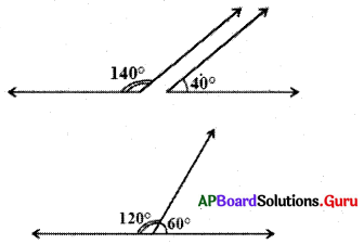 AP Board 9th Class Maths Solutions Chapter 4 సరళ రేఖలు మరియు కోణములు InText Questions 22