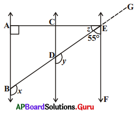 AP Board 9th Class Maths Solutions Chapter 4 సరళ రేఖలు మరియు కోణములు InText Questions 33