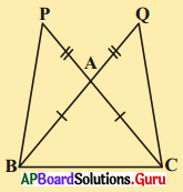 AP Board 9th Class Maths Solutions Chapter 7 త్రిభుజాలు Ex 7.1 9