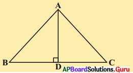 AP Board 9th Class Maths Solutions Chapter 7 త్రిభుజాలు Ex 7.2 2