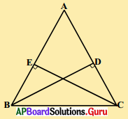 AP Board 9th Class Maths Solutions Chapter 7 త్రిభుజాలు Ex 7.2 4