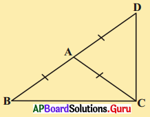 AP Board 9th Class Maths Solutions Chapter 7 త్రిభుజాలు Ex 7.3 5
