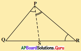 AP Board 9th Class Maths Solutions Chapter 7 త్రిభుజాలు Ex 7.4 6