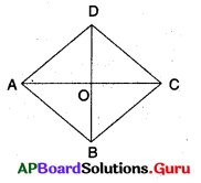 AP Board 9th Class Maths Solutions Chapter 8 చతుర్భుజాలు Ex 8.2 2
