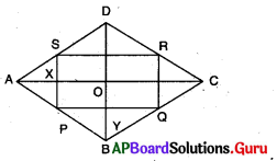 AP Board 9th Class Maths Solutions Chapter 8 చతుర్భుజాలు Ex 8.4 3