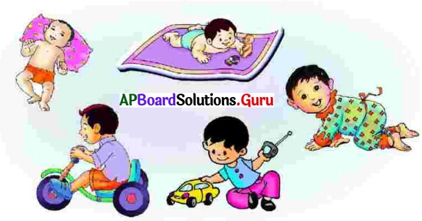 AP Board 7th Class Telugu Solutions 3rd Lesson చిన్ని శిశువు 1
