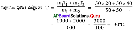 AP Board 10th Class Physical Science Solutions 1st Lesson ఉష్ణం 1