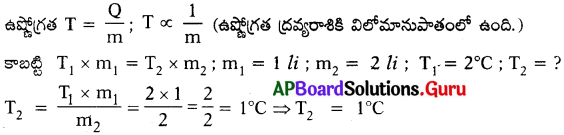 AP Board 10th Class Physical Science Solutions 1st Lesson ఉష్ణం 4