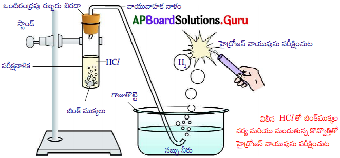 AP Board 10th Class Physical Science Solutions 2nd Lesson ఆమ్లాలు-క్షారాలు-లవణాలు 4