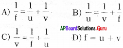 AP 9th Class Physical Science Important Questions 7th Lesson వక్రతలాల వద్ద కాంతి పరావర్తనం 34